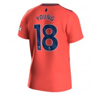 Pánský Fotbalový dres Everton Ashley Young #18 2023-24 Venkovní Krátký Rukáv